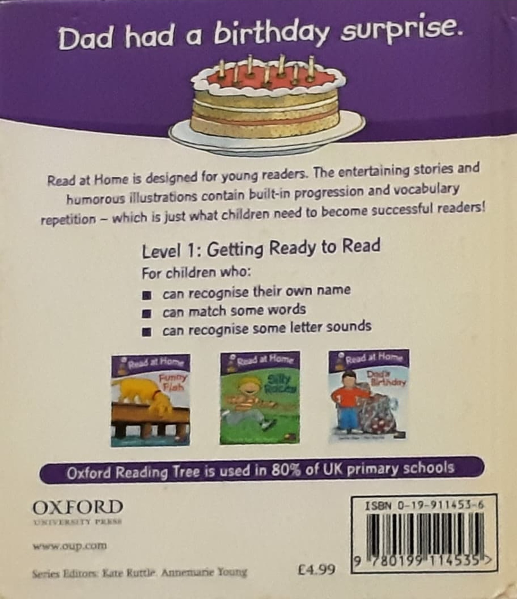 หนังสือนิทานปกแข็ง** 🍓🍓READ AT HOME DAD'S BIRTHDAY WITH CD