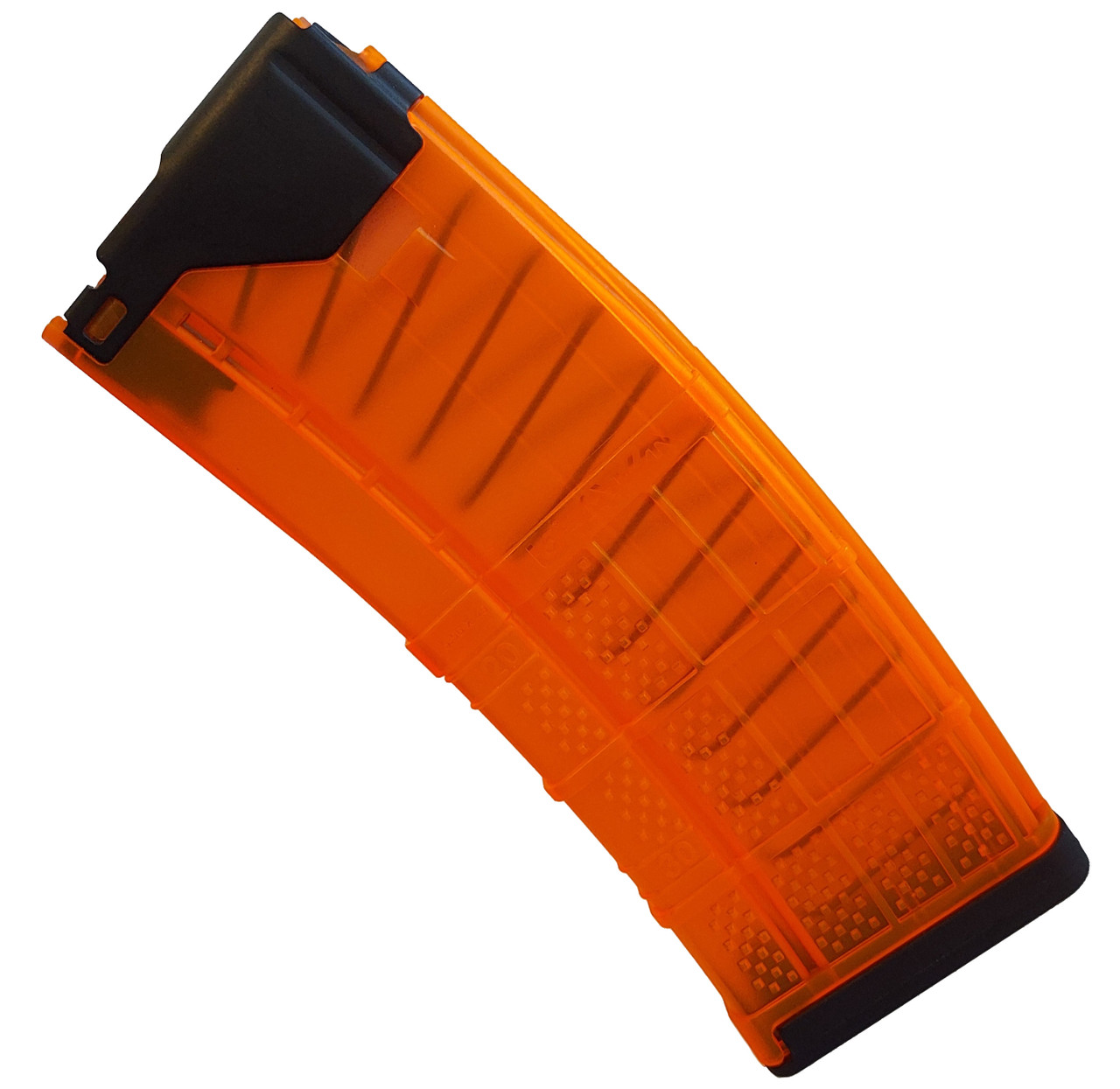 LANCER SYSTEMS - L5AWM 5.56mm Translucent (BLAZE ORANGE) Magazines