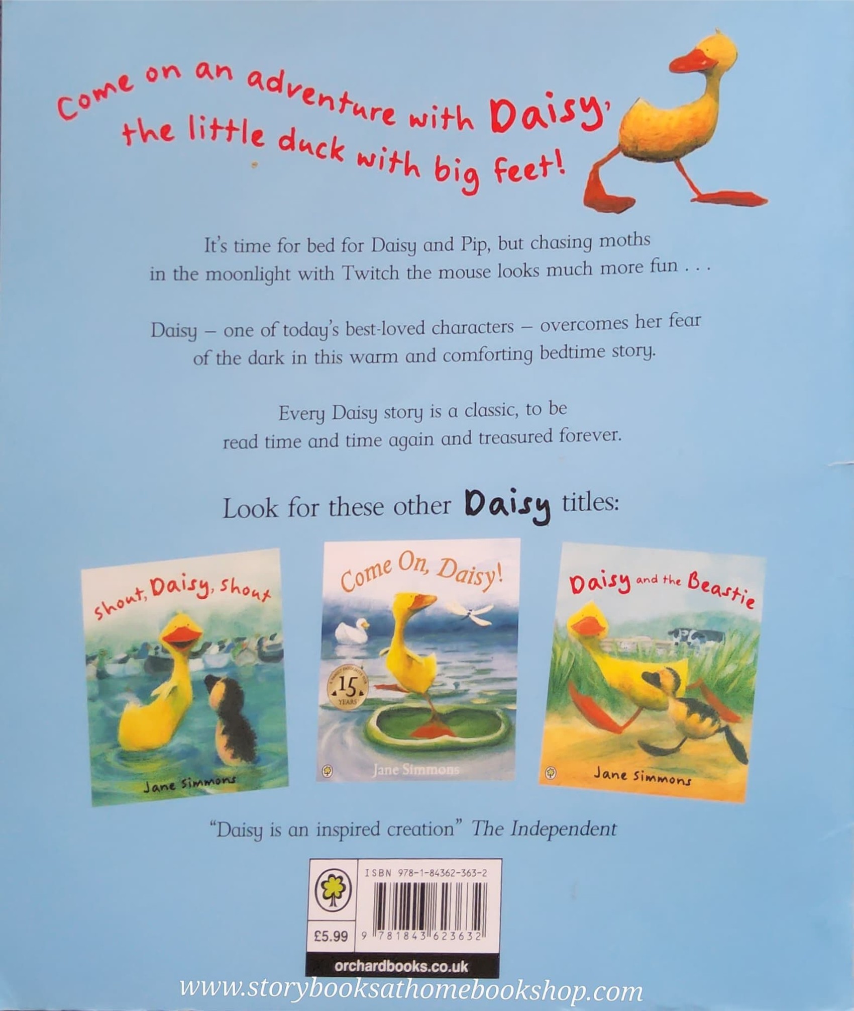 หนังสือนิทานปกอ่อน** 🍅🍅DAISY AND THE MOON BY JANE SIMMONS