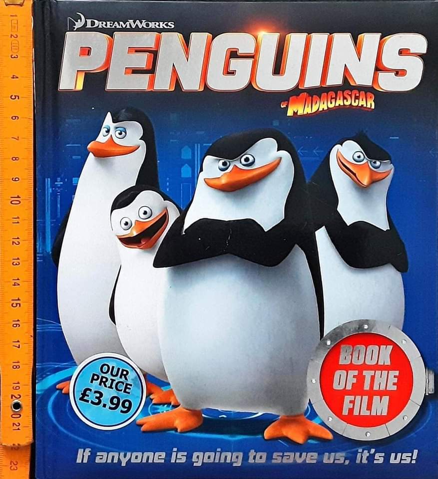 Dreamworks Book of Movie** 🍅🍓PENGUINS MADAGASCAR