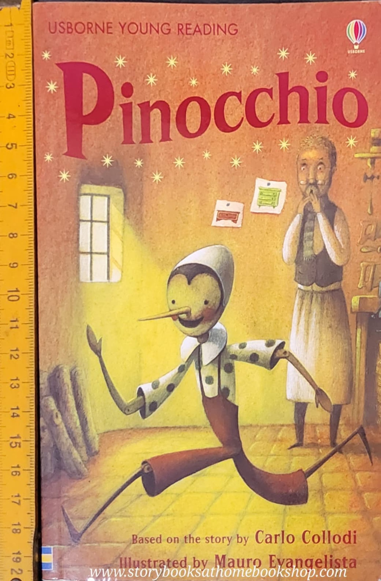 หนังสือนิทานปกอ่อน** 🍅🍅USBORNE YOUNG READING:PINOCCHIO