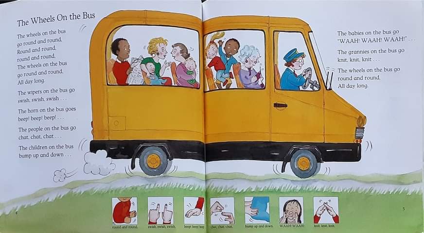 หนังสือนิทานปกอ่อน ** 🍅🍓 Five Little Ducks and Other Action Rhymes