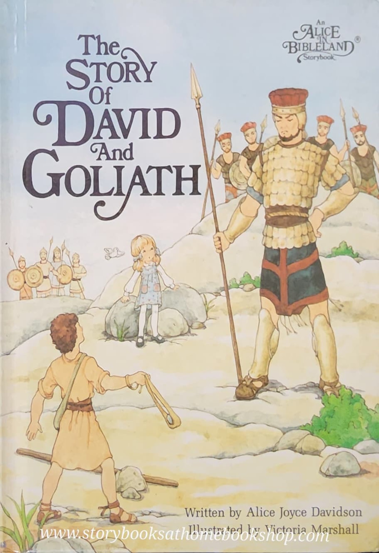 AN ALICE IN BIBLELAND STORYBOOK:THE STORY OF DAVID AND GOLIATH