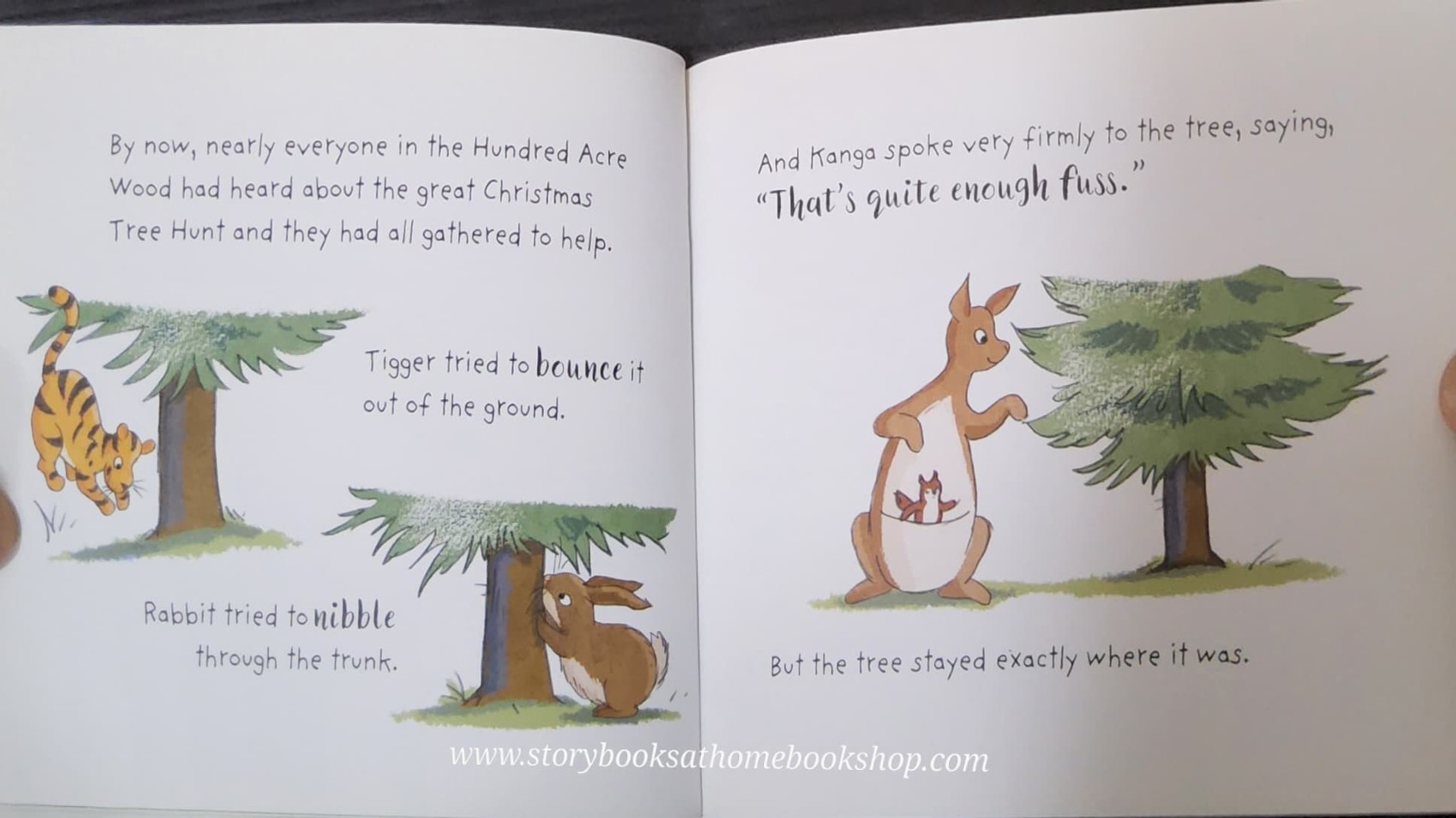 หนังสือนิทานปกอ่อน** 🍅🍓 WINNIE THE POOH A TREE FOR CHRISTMAS