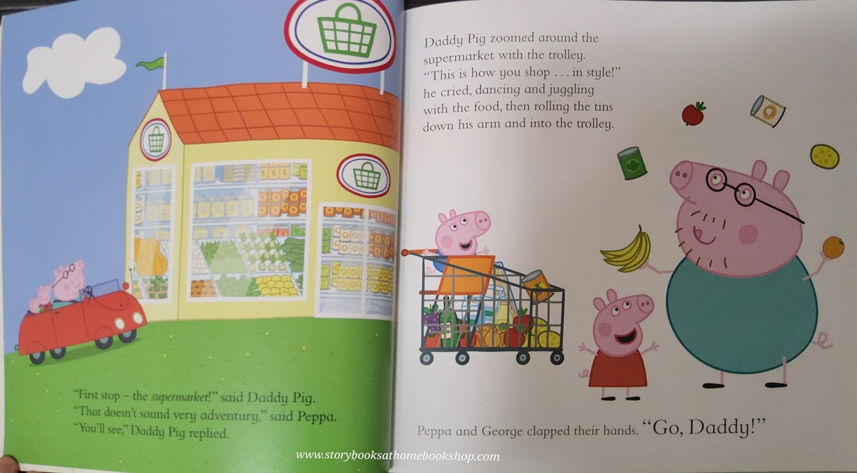 หนังสือนิทานปกอ่อน** 🍅🍓PEPPA PIG I LOVE Y,DADDY PIG!