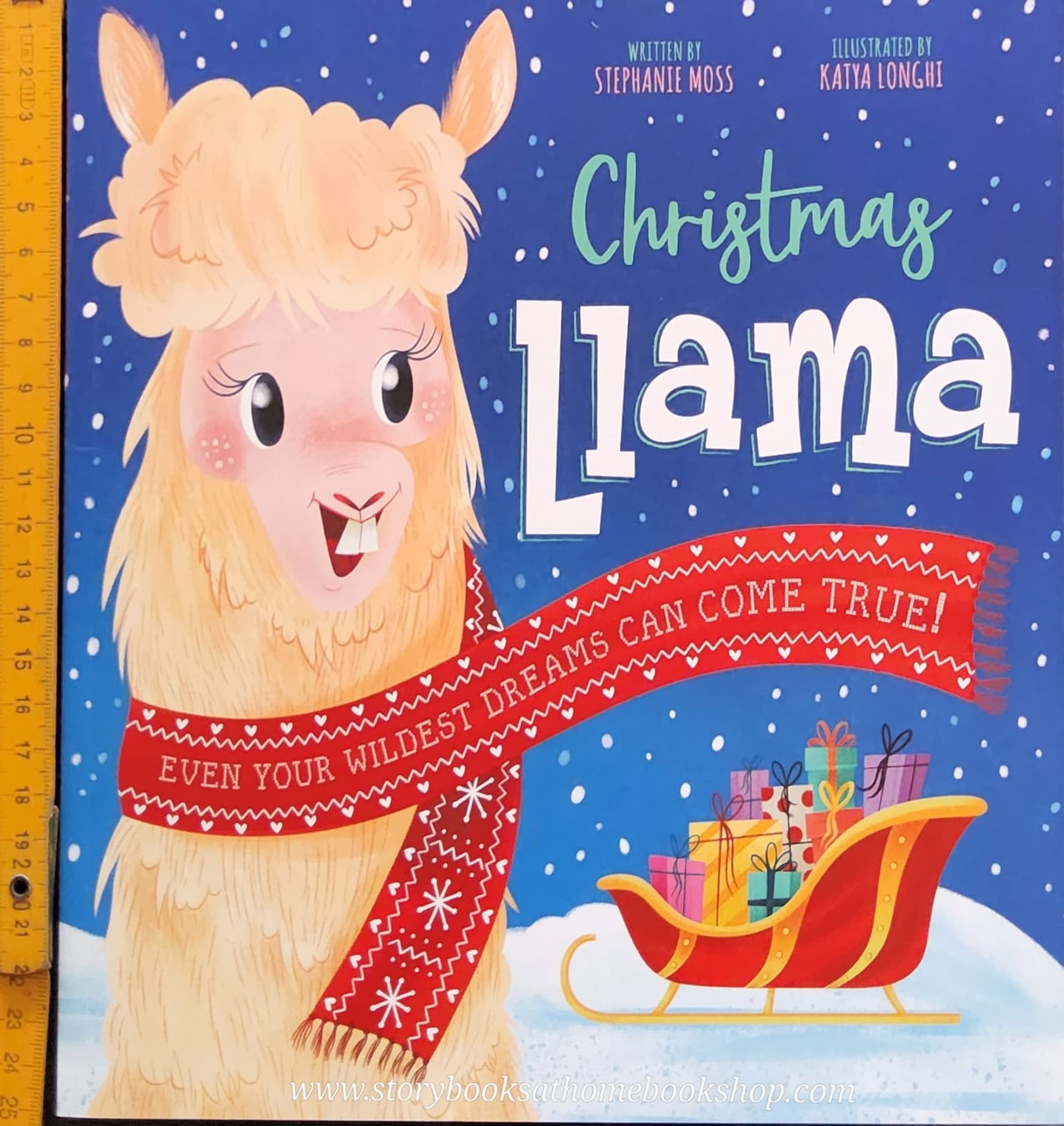 หนังสือนิทานปกอ่อน** 🍅🍓Christmas Llama by STEPHANIE MOSS