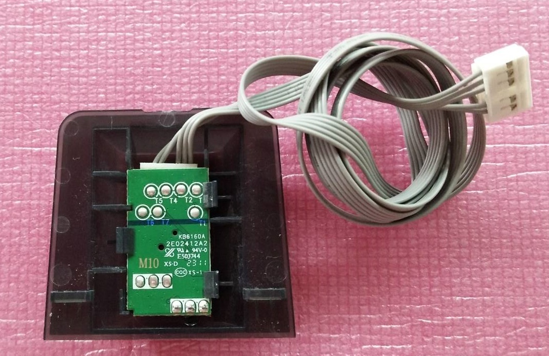 ตัวรับรีโมท/คีย์ทัช ทีวี ชาร์ป Sharp ของแท้มือสองถอดจากเครื่องพร้อมใช้งาน ใช้กับรุ่น4T-C50EK2X