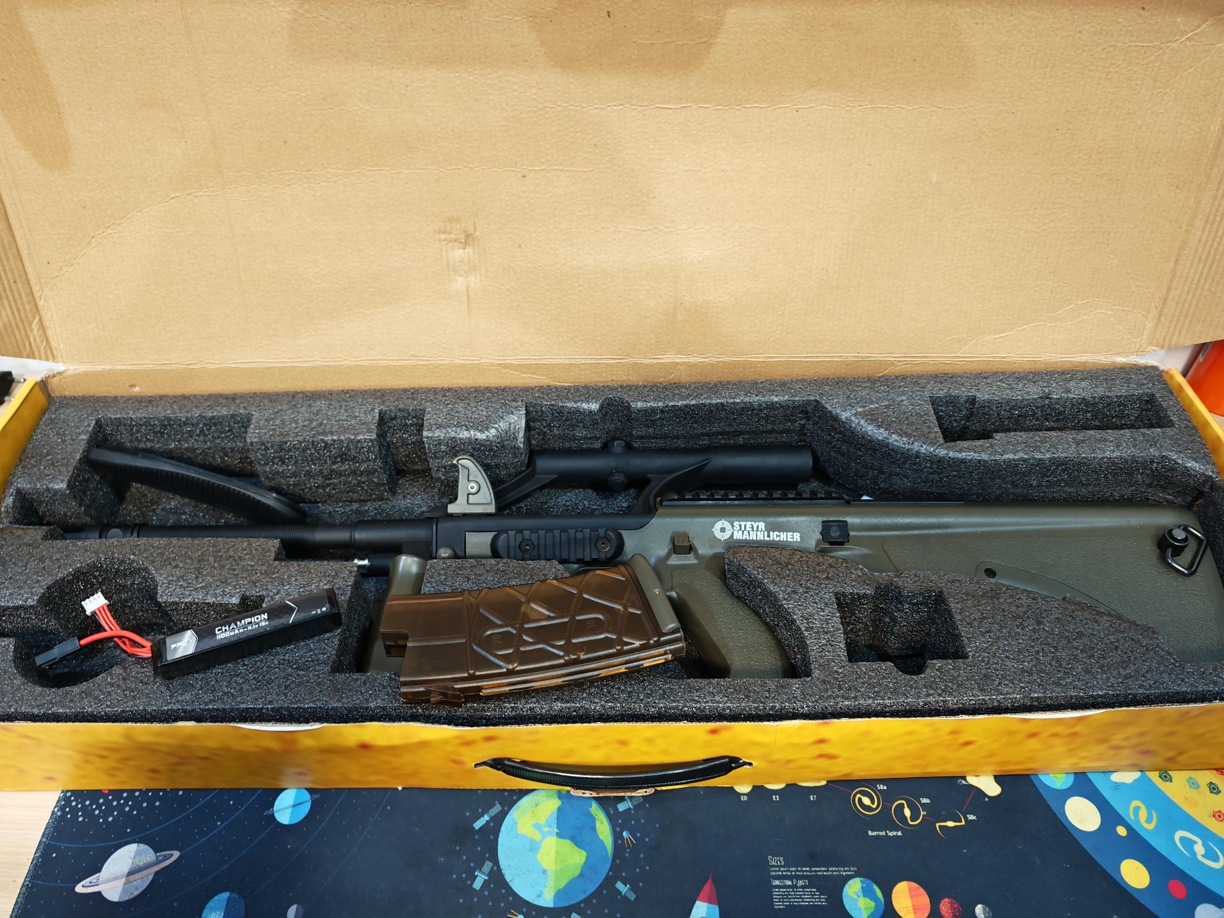 Army Armament R902A Steyr AUG A1 AEG BB Gun บีบีกัน Airsoft Gun ปืนอัดลม ปืนยาวไฟฟ้า มือสอง