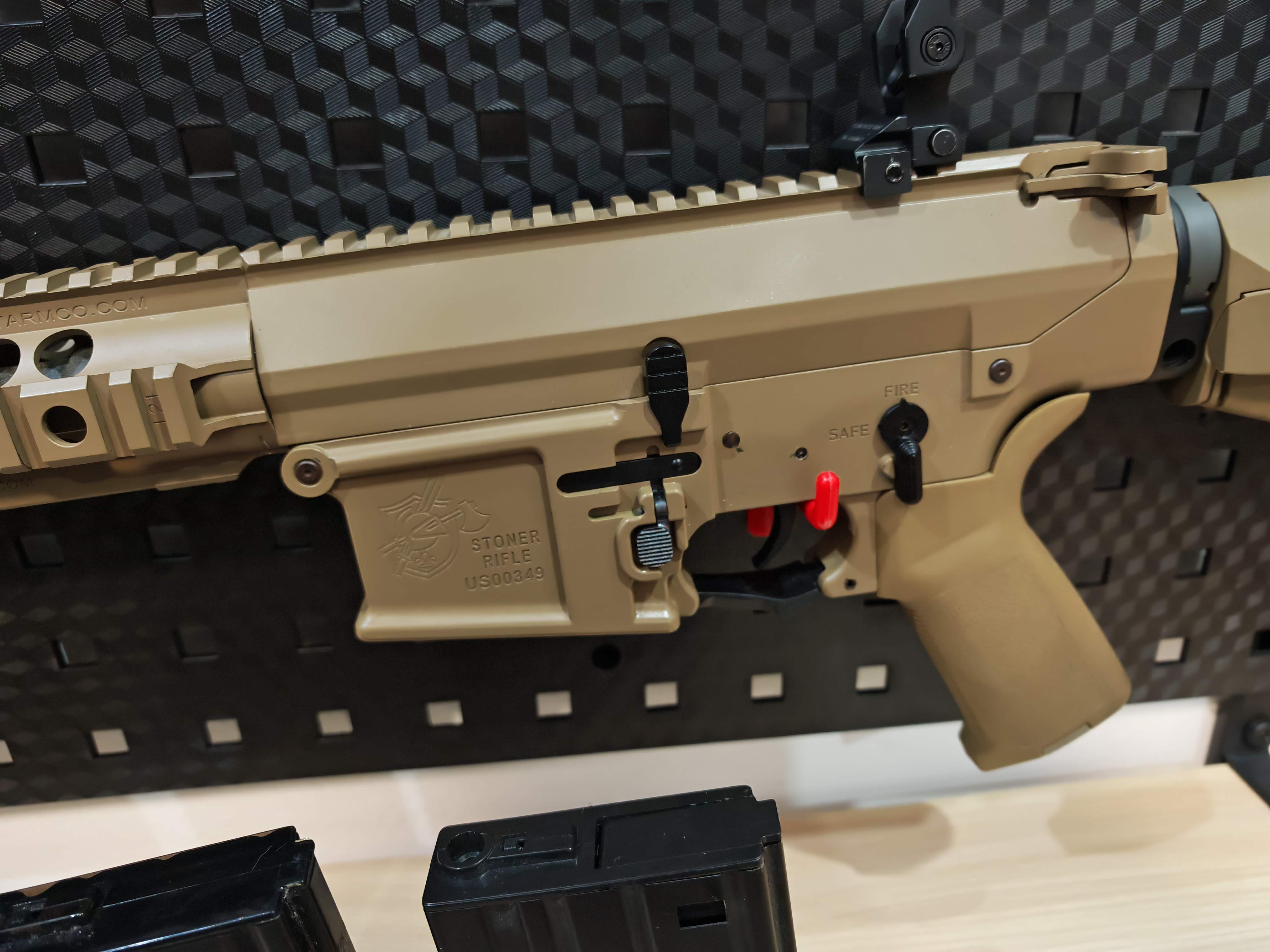 E&C 902-1 S2 M110 K1 Carbine บอดี้โลหะ Jr.Custom Gen 2 AEG BB Gun บีบีกัน Airsoft Gun ปืนอัดลม ปืนยาวไฟฟ้า มือสอง