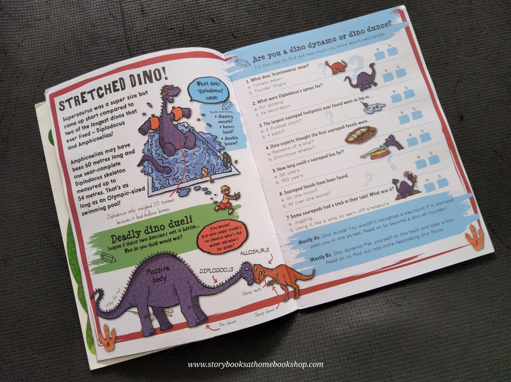 MODEL ACTIVITIES BOOK** ð
ð
AWESOME! DEADLY DINOS