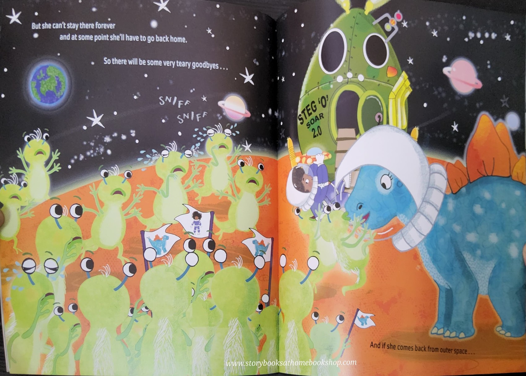 หนังสือนิทานปกอ่อน** 🍅NEVER TEACH A STEGOSAURUS TO DO SUMS