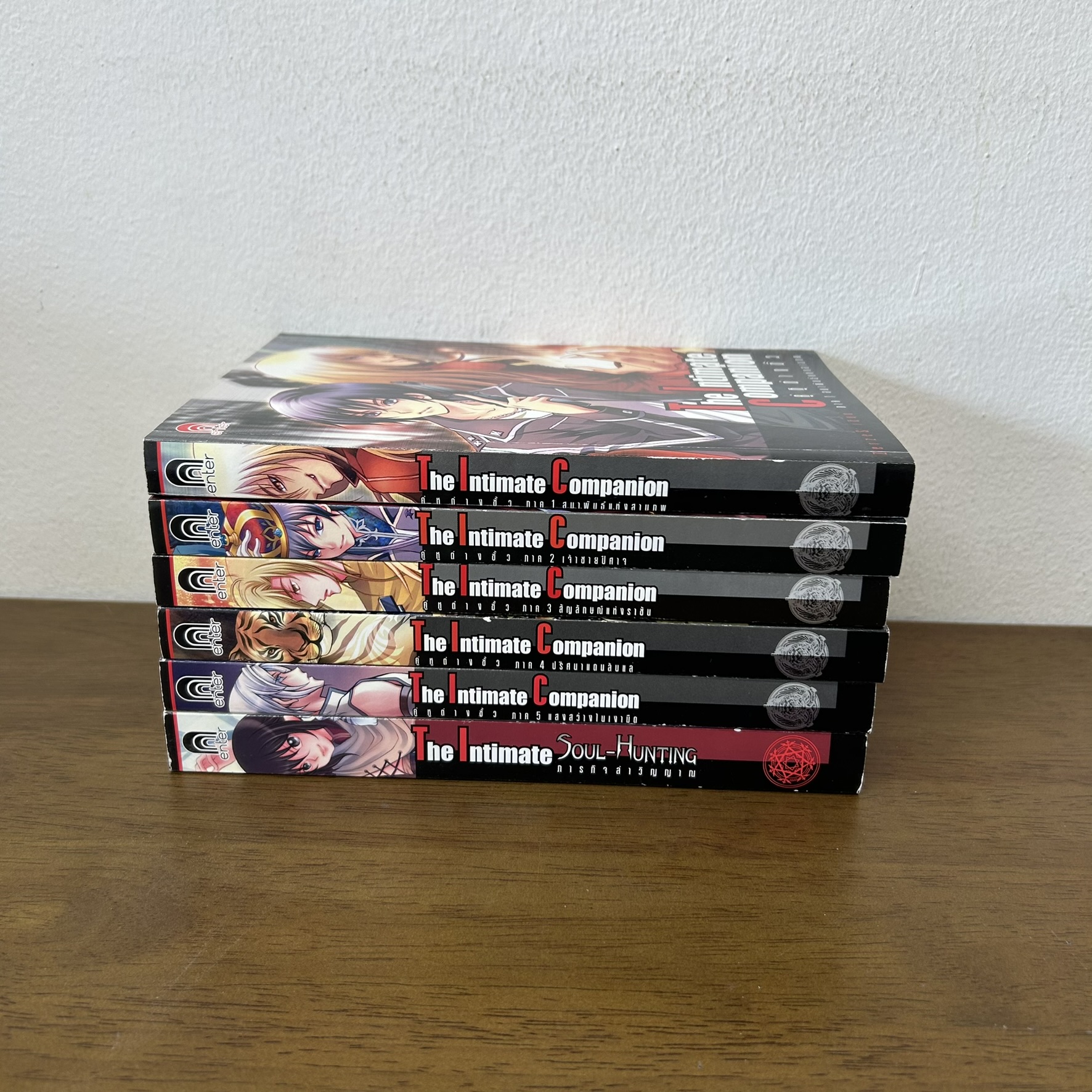 ชุด The Intimate Companion คู่หูต่างขั้ว เล่ม 1-5 จบ+ The Intimate Soul-Hunting ภารกิจล่าวิญญาณ ... ZerzeS (มือสอง)