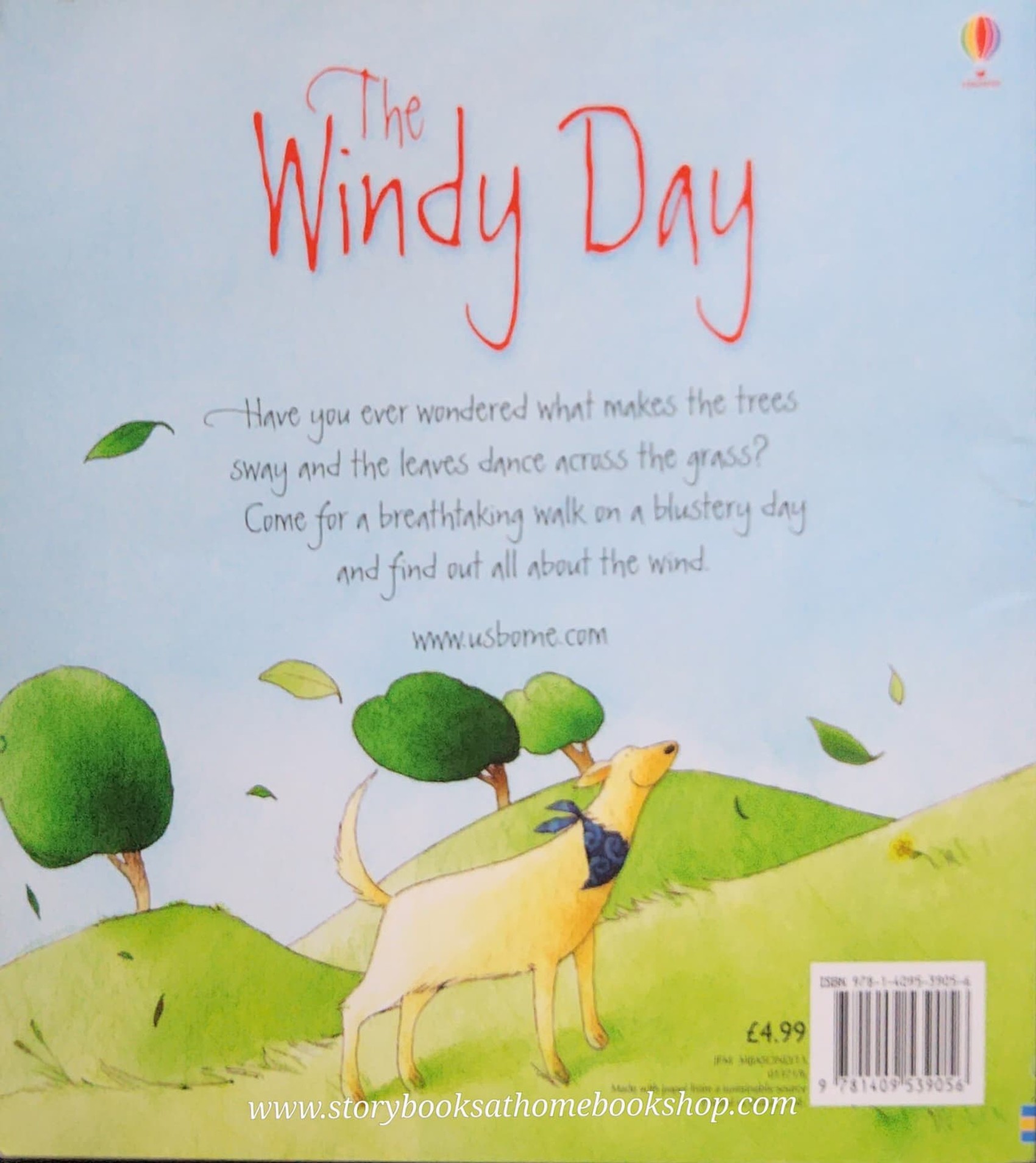 หนังสือนิทานปกอ่อน** 🍅THE WINDY DAY BY ANNA MILBOURNE AND ELENA TEMPPORIN