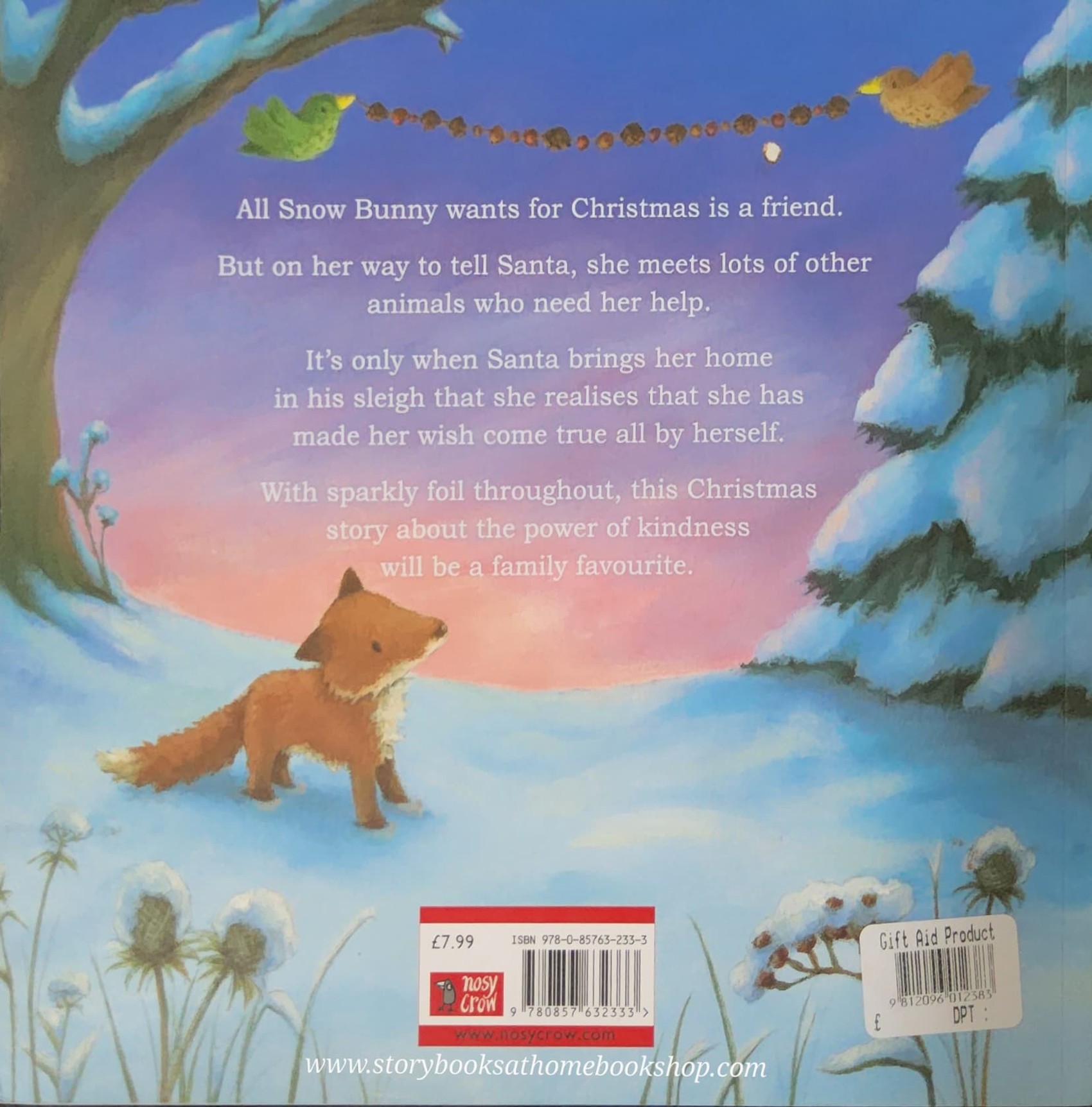 หนังสือนิทานปกอ่อน** 🍅🍓SNOW BUNNY'S CHRISTMAS WISH