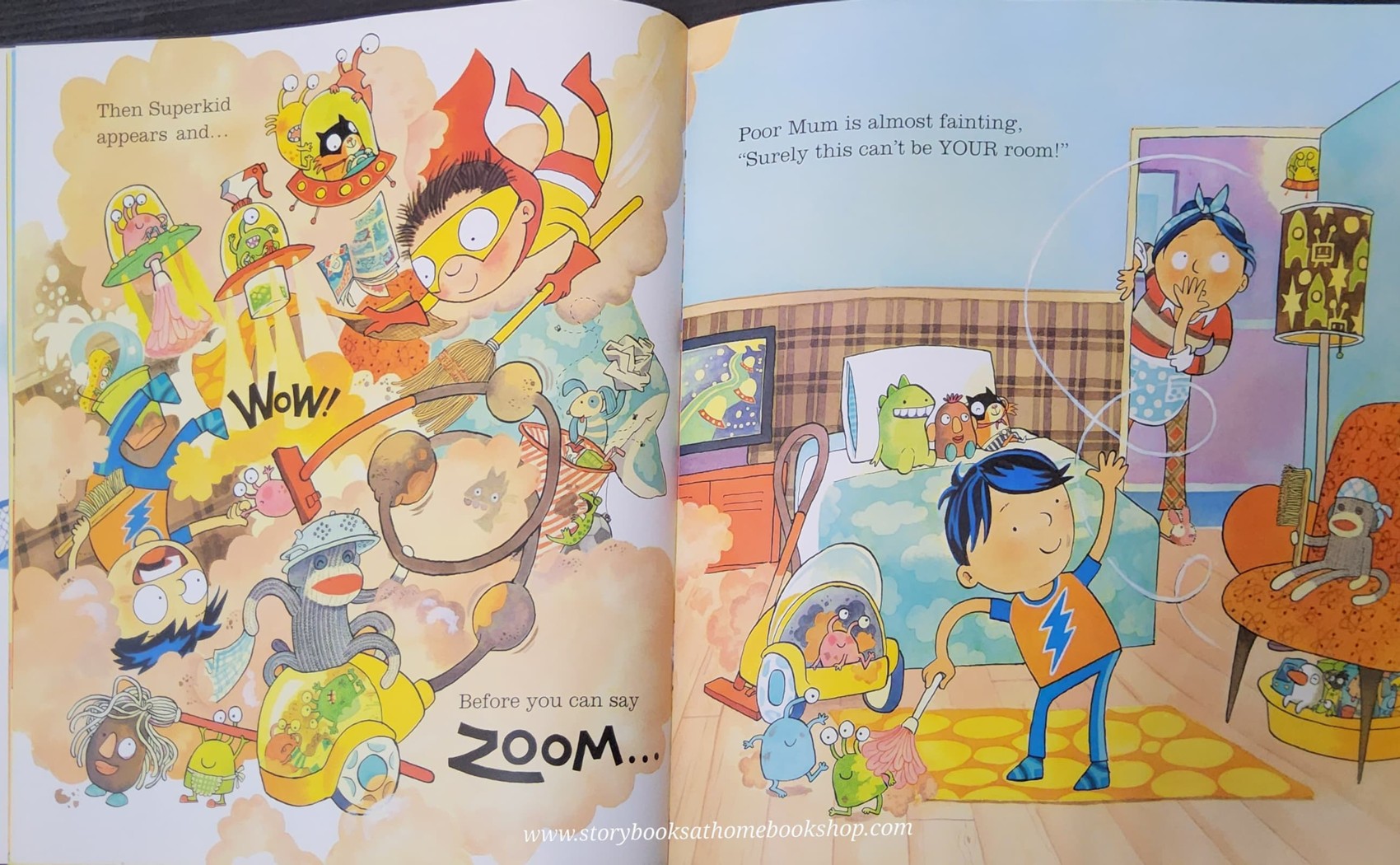 หนังสือนิทานปกอ่อน ** 🍅🍓THE POWERFUL:SUPERKID