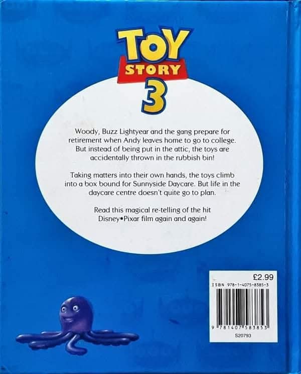 หนังสือนิทานปกแข็ง** 🍅🍓DISNEY PIXAR: TOY STORY 3