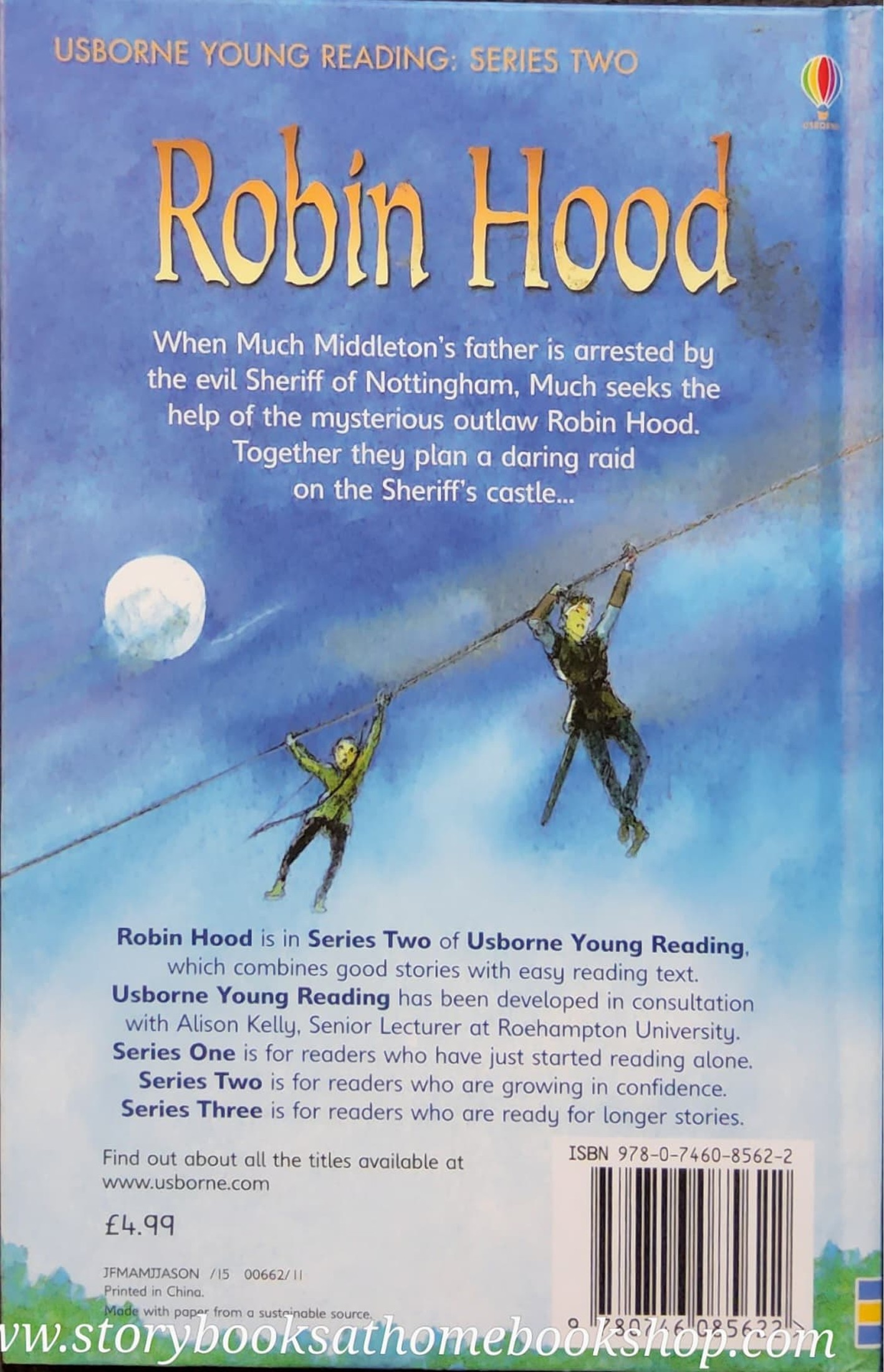 หนังสือนิทานปกแข็ง ** ♥️♥️USBORNE YOUNG READING: ROBIN HOOD♥️♥️
