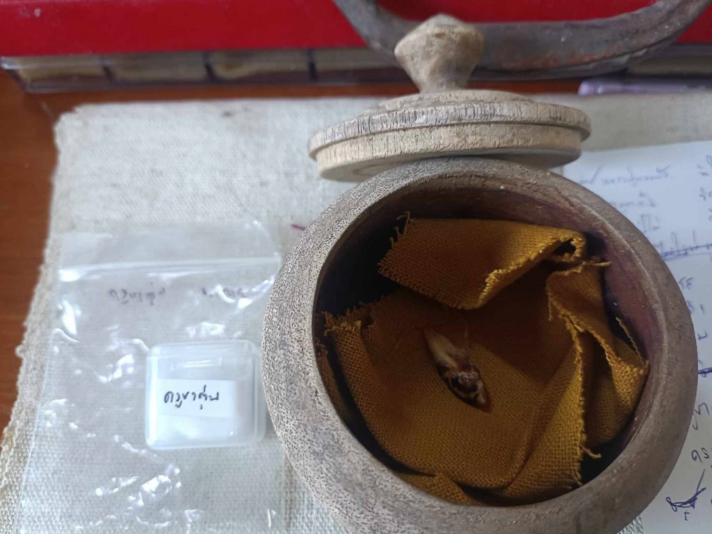 พระทันตธาตุ ครูบาตุ่น วัดเชียงทอง จ.ตาก ได้มาจากคุณวินัย อายุ 84 ปี อดีตนายอำเภอ หลายพื้นที่ คุณวินัยได้พระทันตธาตุเมื่อตอนที่ท่านเป็นนายอำเภอ จ.ตาก ได้มาจากลูกน้องของท่านชื่อ ชาติ มอบให้คุณวินัย คุณชาติเป็นคน จ.ตาก เป็นหลานครูบาตุ่น วัดเชียงของ