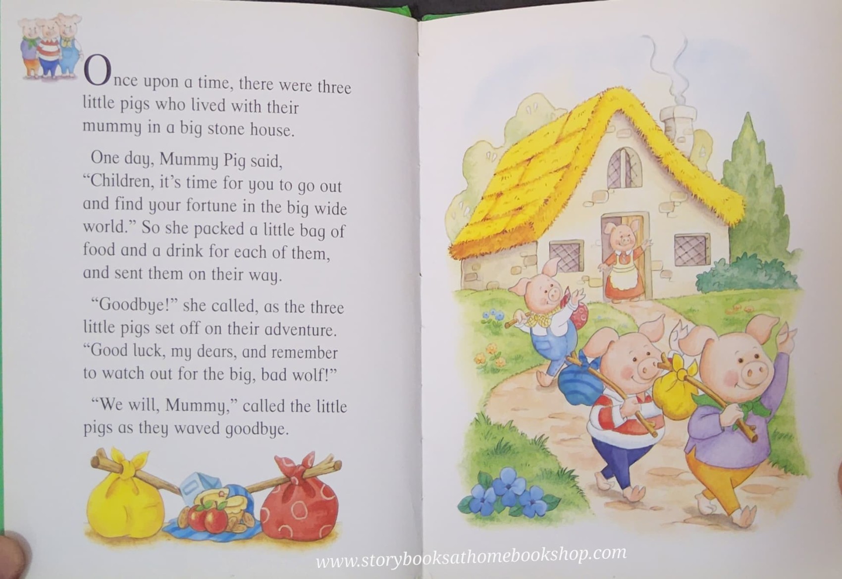 หนังสือนิทานปกแข็ง** ♥️TREASURED TALES THREE LITTLE PIGS
