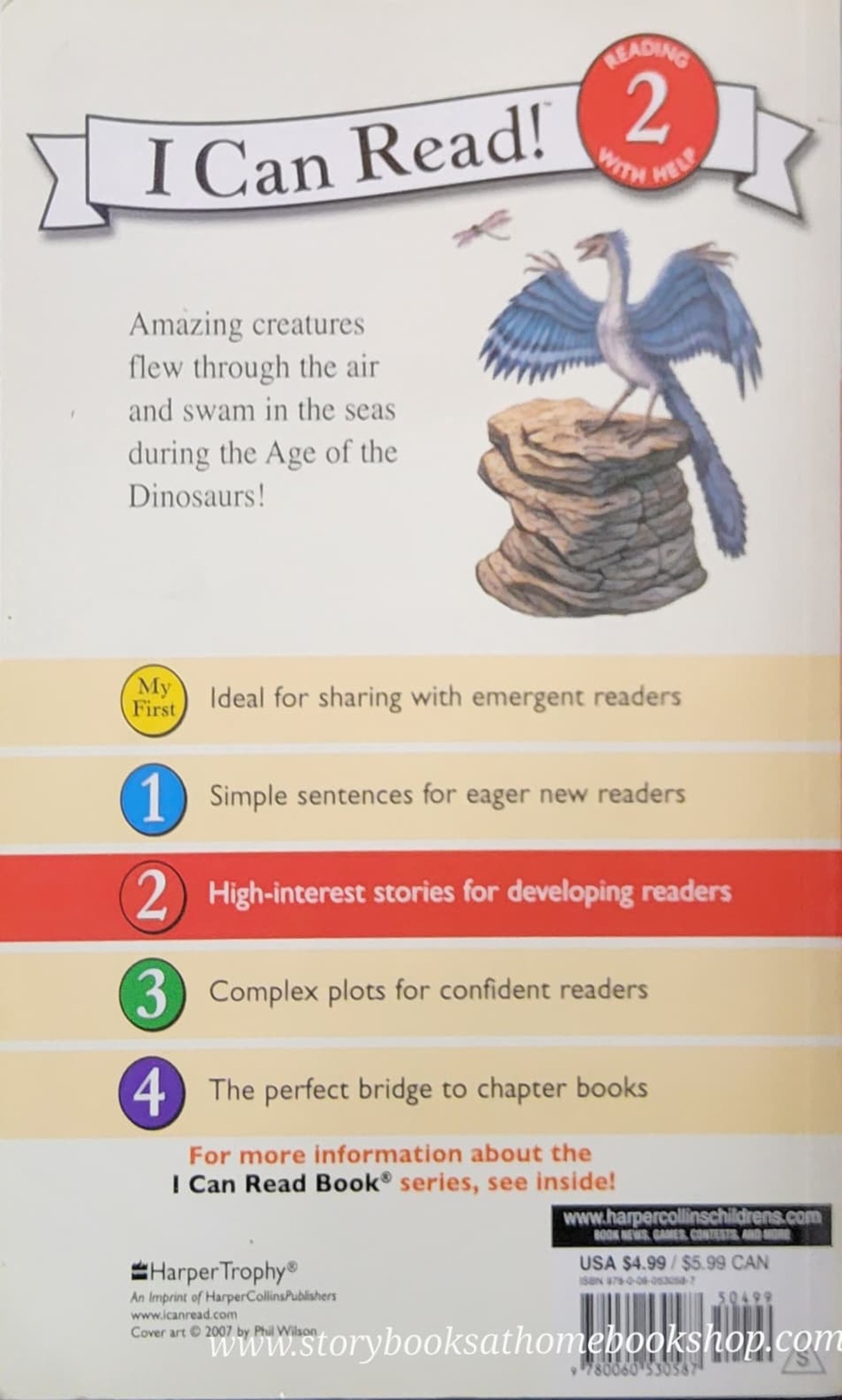 หนังสือนิทานปกอ่อน** 🍅🍅I CAN READ: BEYOND THE DINOSAURS MONSTERS OF THE AIR AND SEA