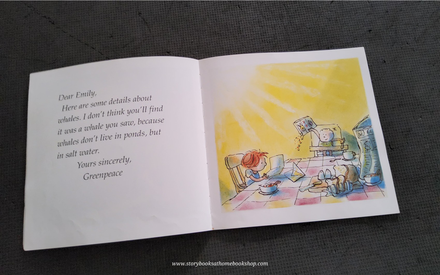 หนังสือนิทานปกอ่อน** 🍅🍓DEAR GREENPEACE BY SIMON JAMES