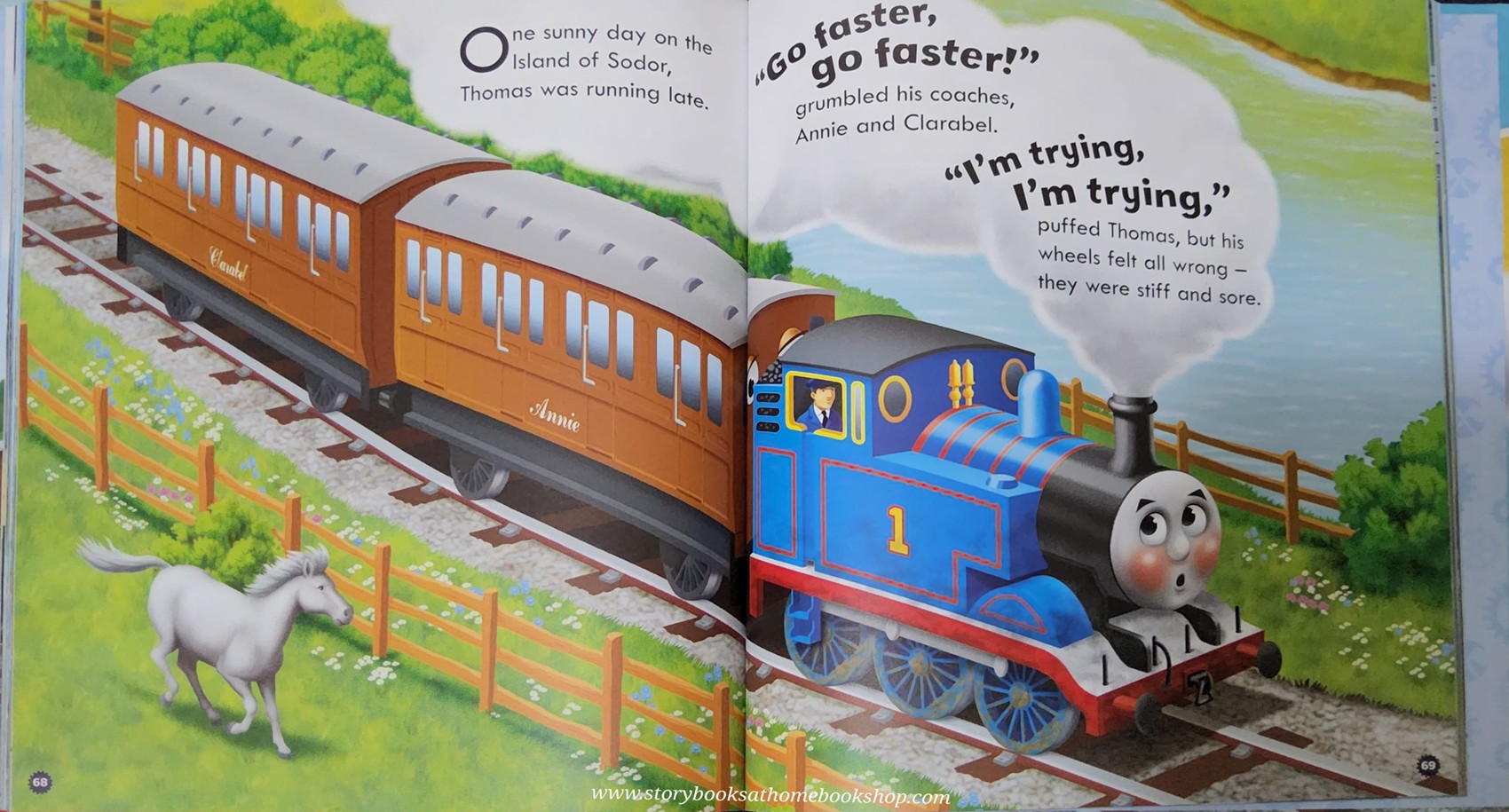 หนังสือนิทานปกแข็ง** 🍅🍓THOMAS THE TANK ENGINE STORY COLLECTION