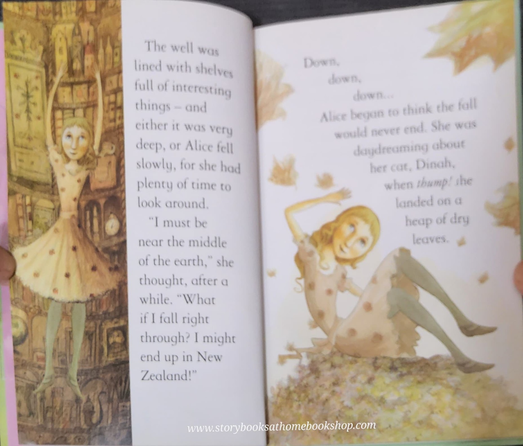 หนังสือนิทานปกแข็ง** 🍅🍓USBORNE YOUNG READING:ALICE IN WONDERLAND WITH CD
