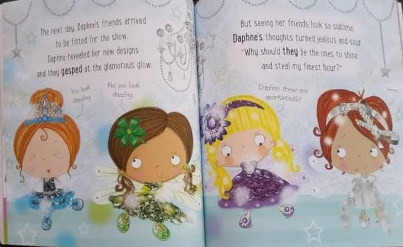 หนังสือนิทานปกอ่อน** 🍅🍓SPARKLE TOWN FAIRIES:DAPHNE THE DIAMOND FAIRY