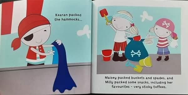 หนังสือนิทานปกอ่อน** 🍓🍓Maisey and the Pirates Parrot Island