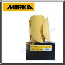 กระดาษทรายกลม MIRKA หลังกาว 5 นิ้ว