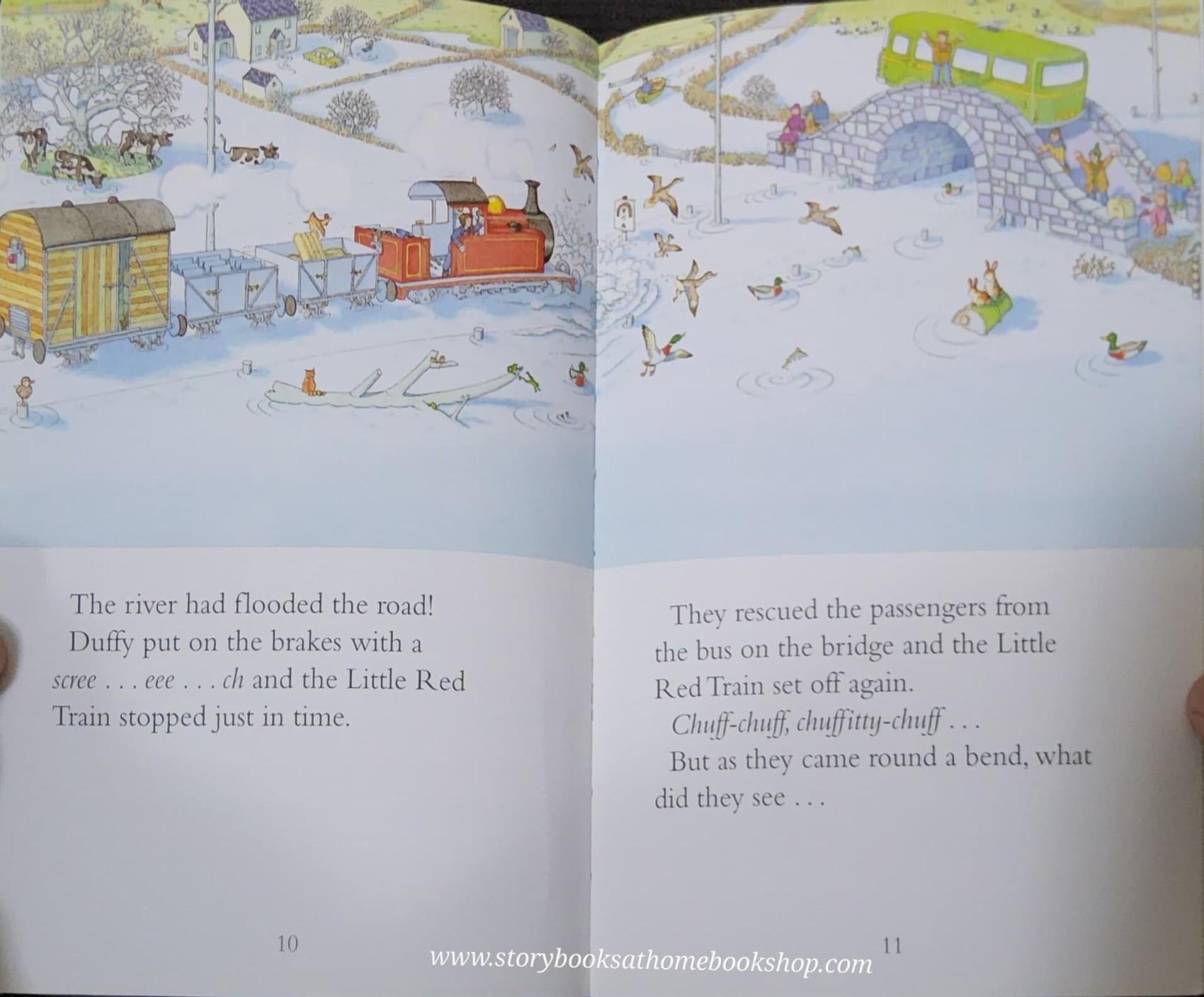 หนังสือนิทานปกอ่อน ** 🍅🍓LITTLE RED TRAIN TO THE RESCUE!