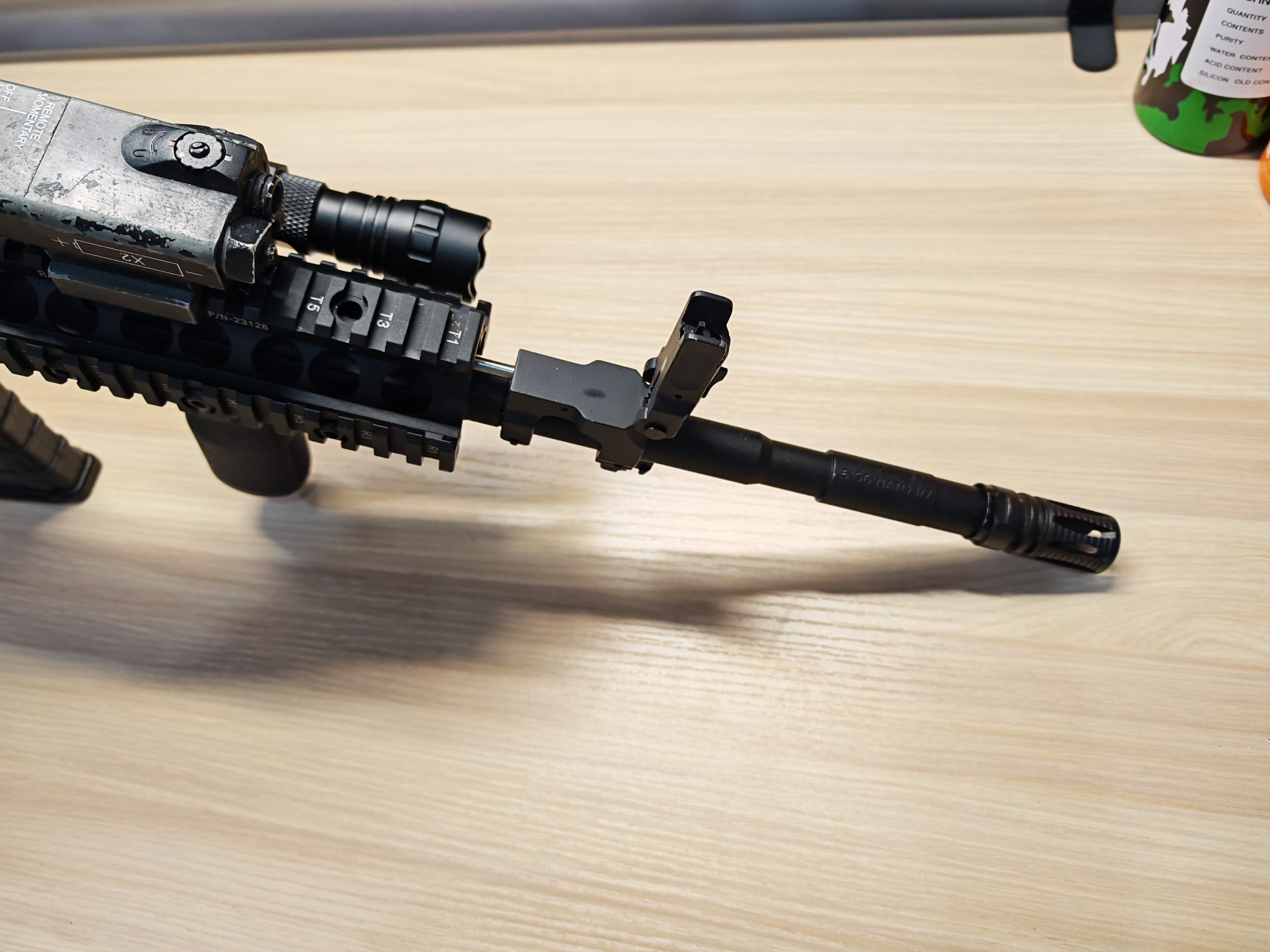 Golden Eagle M4 ติดบอร์ด BR แต่งเกียร์ มอเตอร์แต่ง เรทบอลสูง โลหะทั้งตัว AEG BB Gun บีบีกัน Airsoft Gun ปืนอัดลม ปืนยาวไฟฟ้า มือสอง