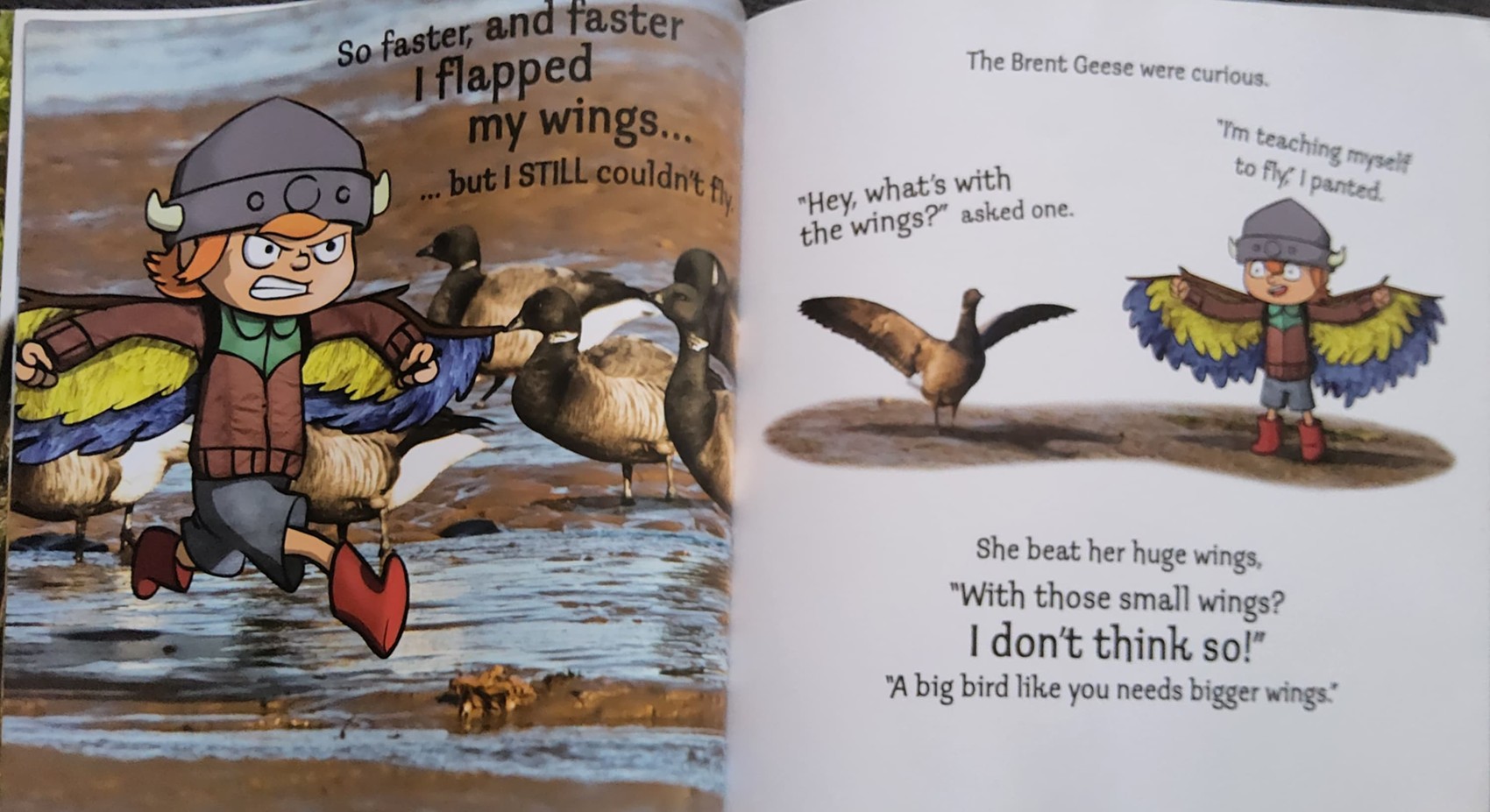 หนังสือนิทานปกอ่อน** 🍅WILDLIFE JACK I WANT TO FLY! BY ED KELLIE