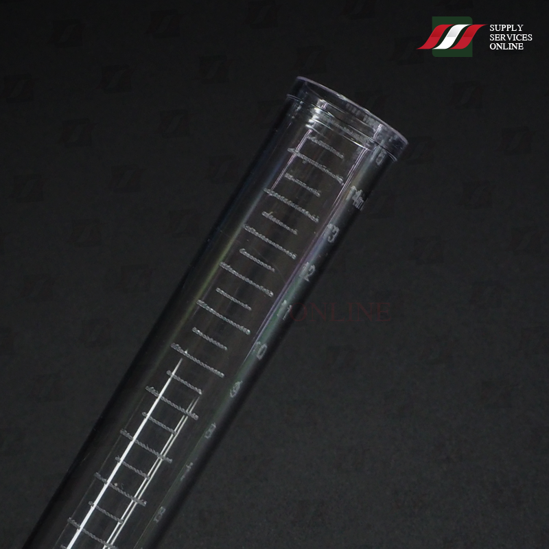 หลอดสำหรับปั่นแยก ก้นแหลม เนื้อPS ชนาด 15 mL Conical Centrifuge Tube 15 without Cap PS สำเนา
