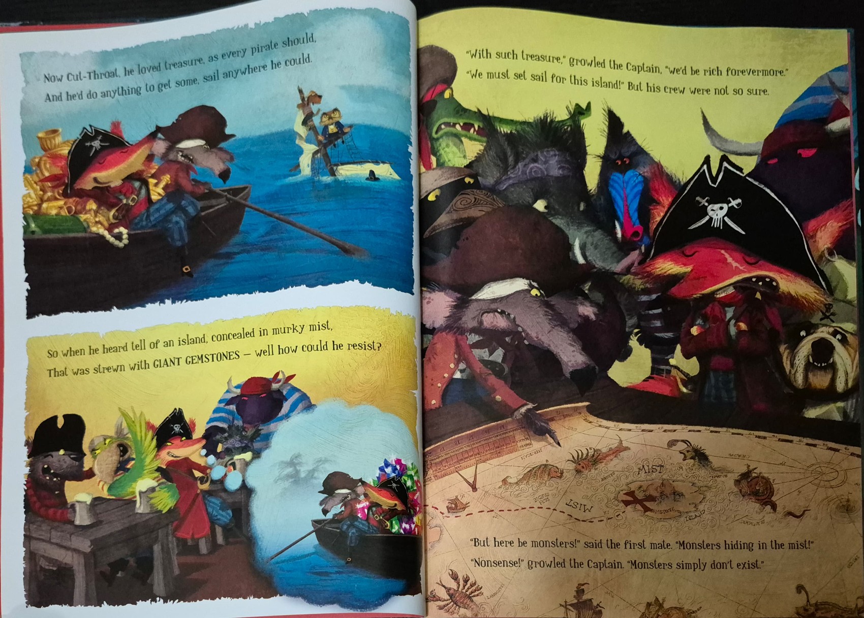 หนังสือนิทานปกแข็ง ** 🍅🍓HERE BE MONSTERS