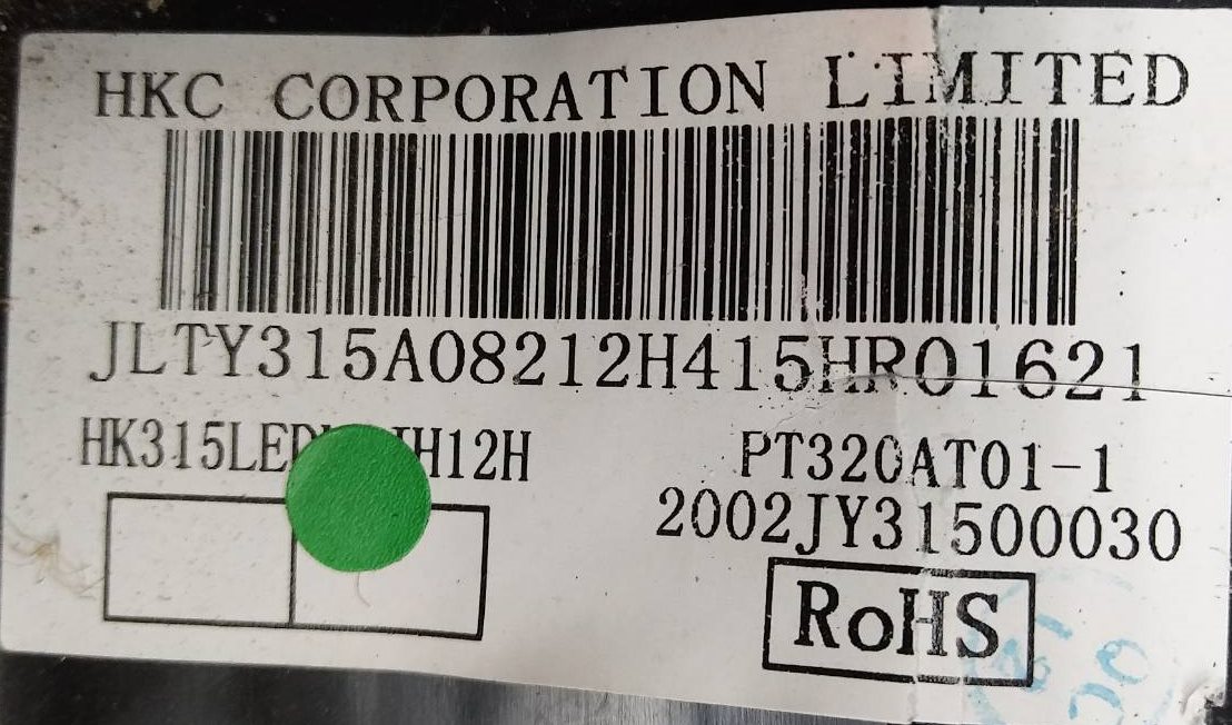 วันบอร์ดทีวีอะโคเนติค( ACONATIC) อะไหล่แท้#มือสองพร้อมใช้งาน ใช้กับรุ่นAN-LT3233 :TP.S512.PB83 เบอร์จอ PT320AT01-1