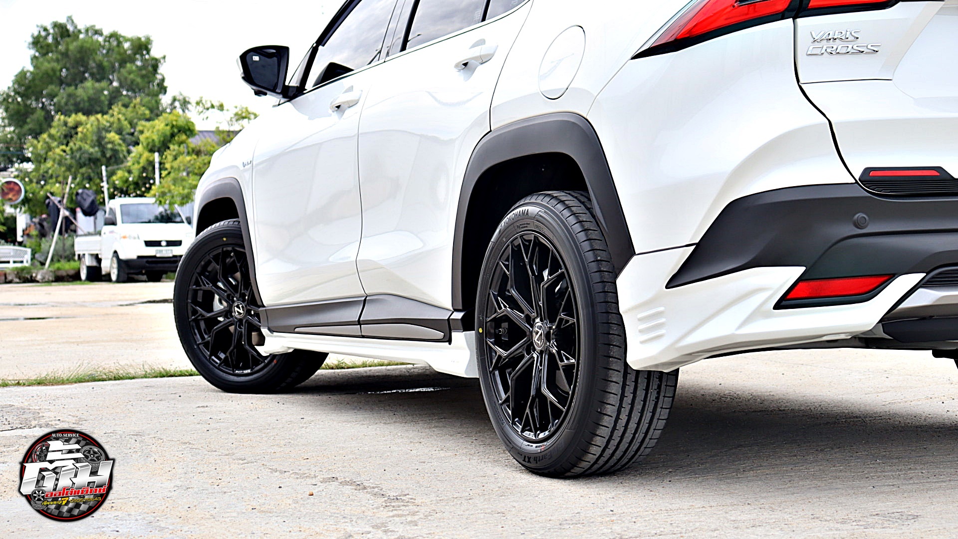 TOYOTA YARIS CROSS เปลี่ยนล้อแม็กซ์ NAYA ALPHA-3 ขอบ18นิ้ว