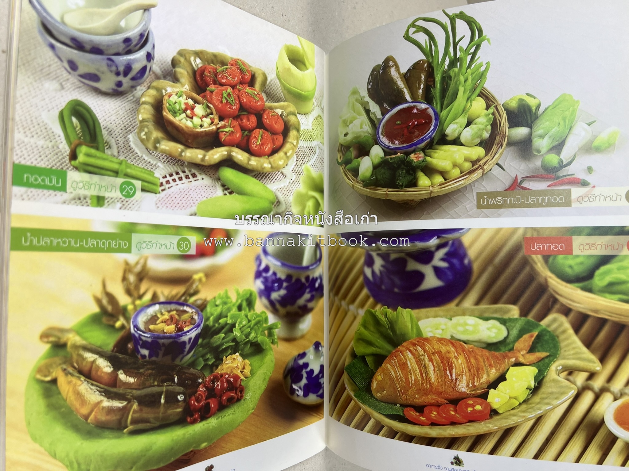 อาหารจิ๋วจากดิน : งานศิลป์จากดินปั้น โดย : อ.อุไร บุญลาโภ.