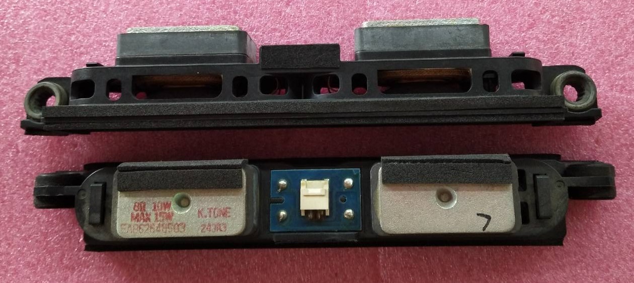 ลำโพงทีวี LG (แอลจี) มือสองพร้อมใช้งาน รุ่น42LM5800 42LS4600 47LM4610 47LM6200 47LM6700 พาร์ทEAB62648901 EAB62648903 EAB62648905 (8โอมห์ 10/15วัตต์)
