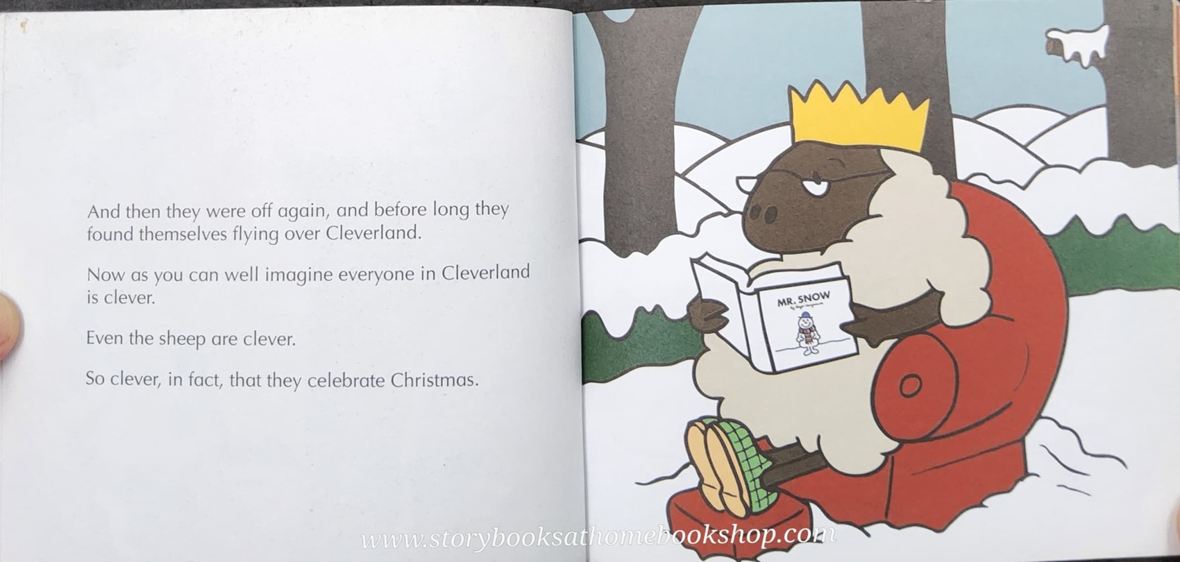 หนังสือ Bestseller Small book** **หนังสือนิทานปกอ่อน** 👉LITTLE MISS&MR.MEN👍 🍅🍅MR.MEN MEET FATHER CHRISTMAS by Roger Hargreaues