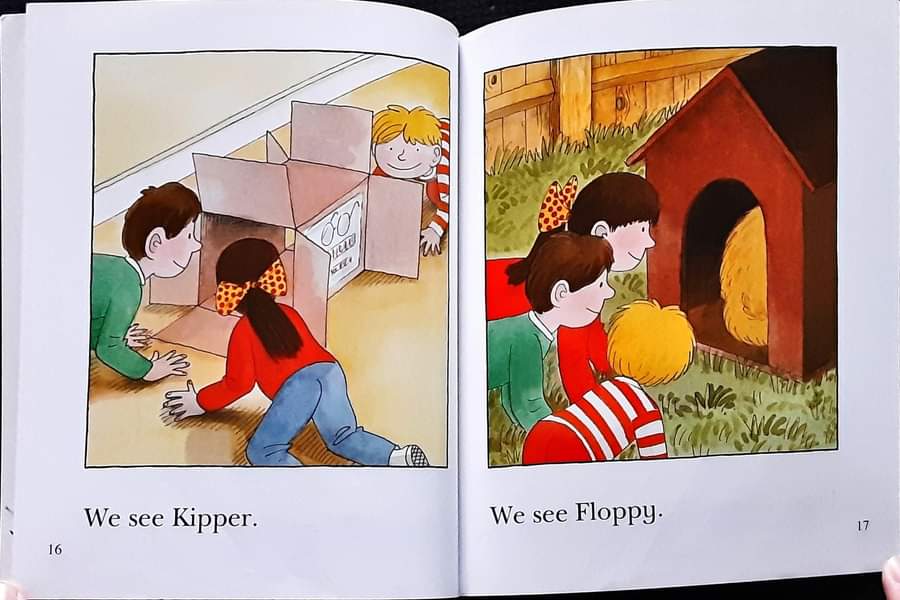 หนังสือนิทานปกอ่อน** 🍓🍓Biff Chip&Kipper: FIRST STORIES LEVEL1 UP YOU GO
