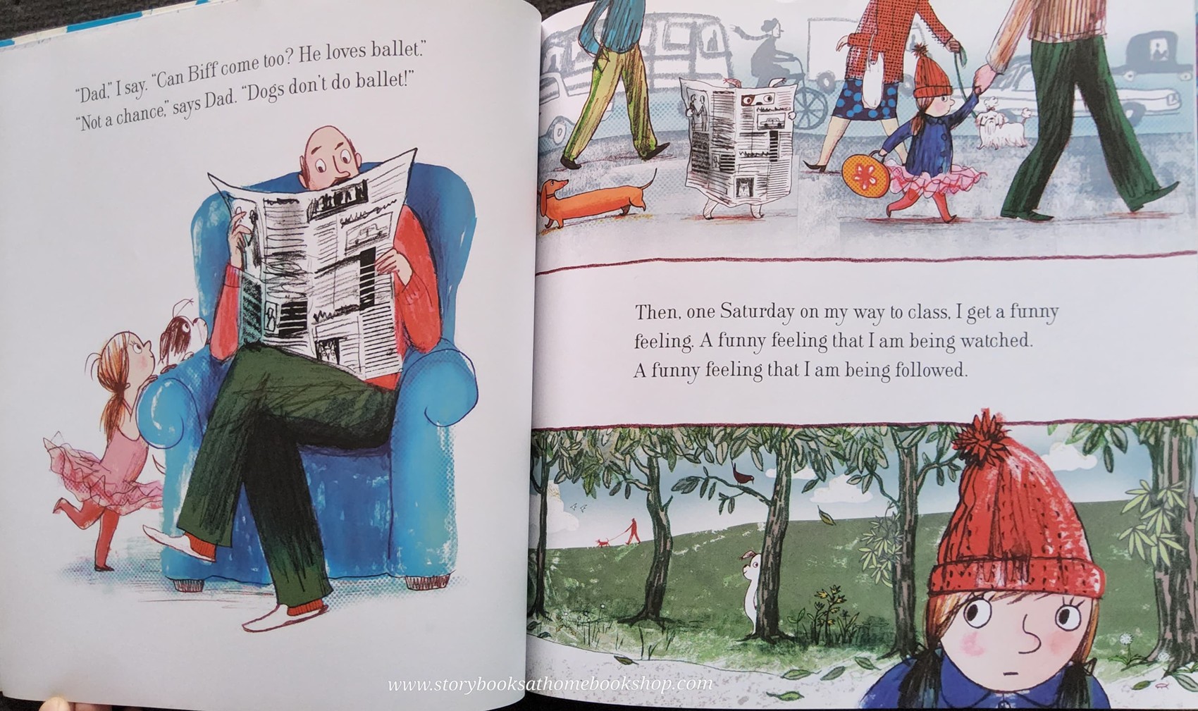 ð
ðDOGS DON'T DO BALLET BY ANNA KEMP&SARA OGILVIE