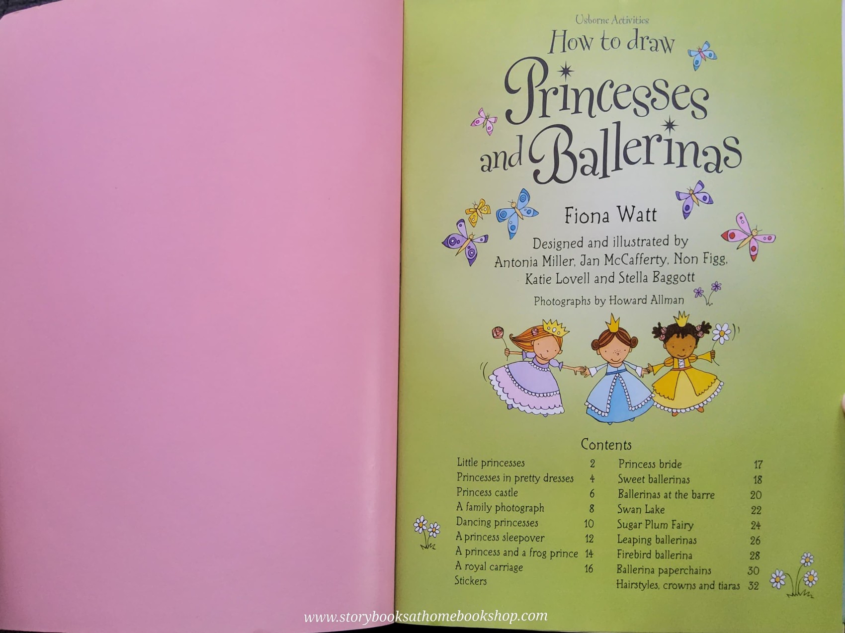 Activities Book ** ð
ð Usborne Activities: HOW TO DRAW Princesses and Ballerinas