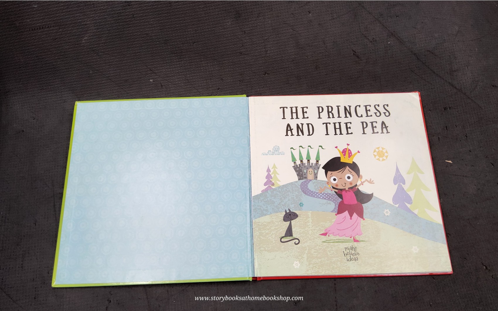 2 BOOKS IN 1 **หนังสือนิทานปกแข็ง** 🍅🍅THE PRINCESS AND THE PEA+ LITTLE RED RIDING HOOD