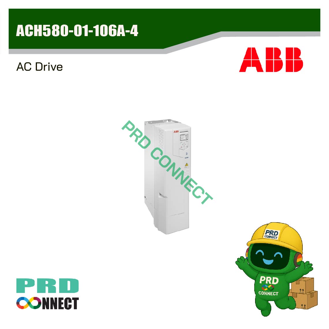 ACH580-01-106A-4=2243$/pcs, delivery time 4-6 weeks