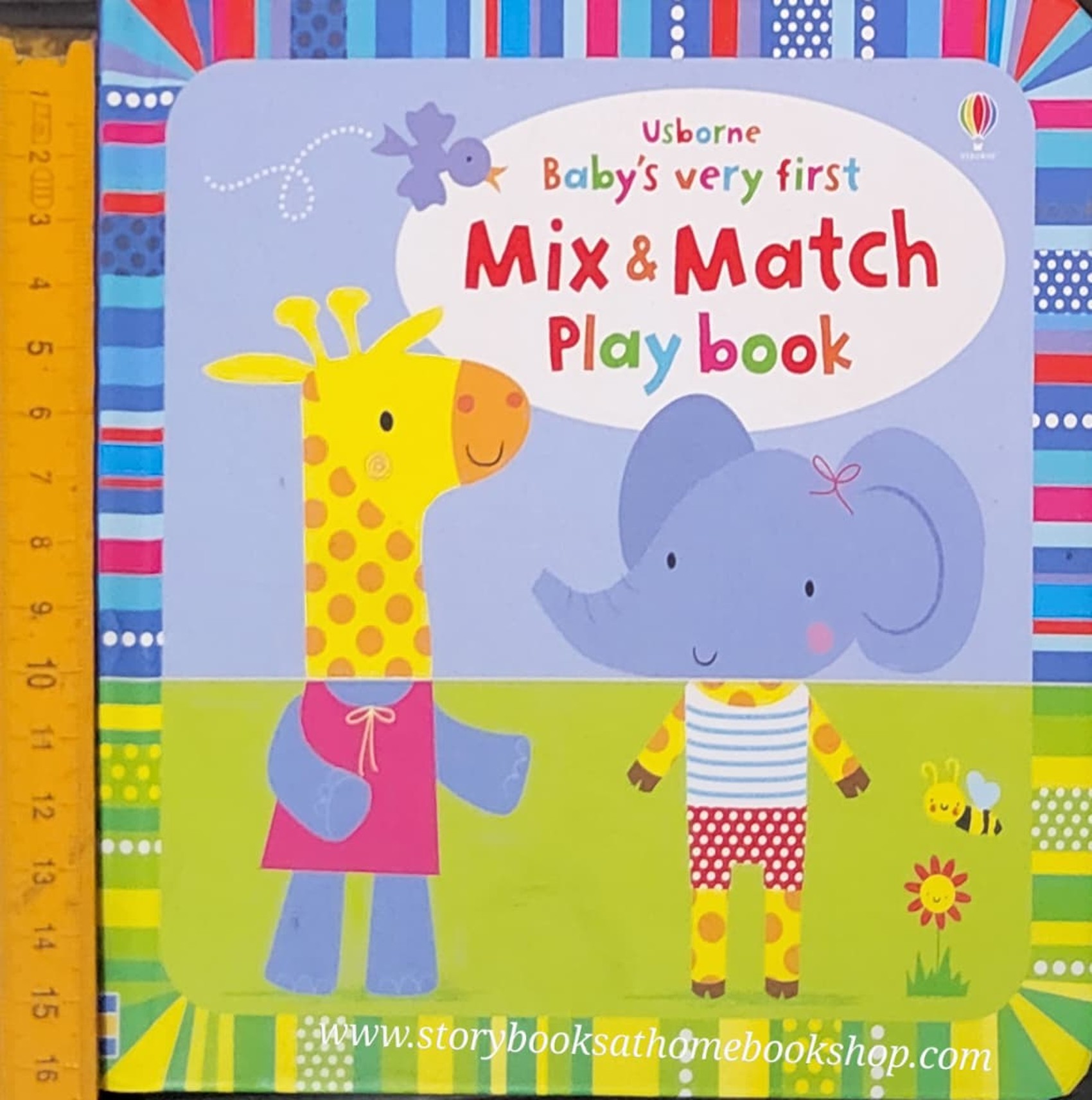 **MIX&MATCH BOARD BOOK** ♥️USBORNE BABY'S VERY FIRST MIX&MATCH PLAY BOOK
