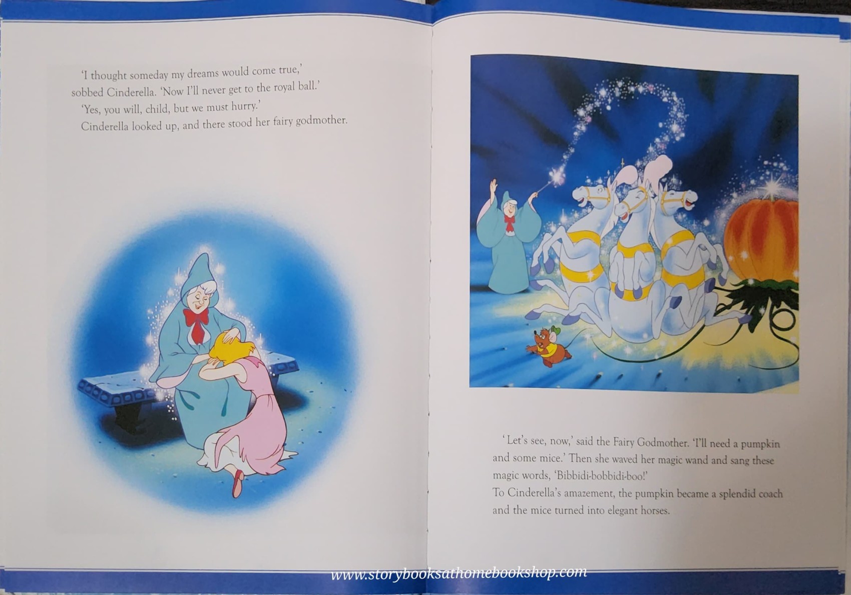 หนังสือนิทานปกแข็ง** 🍅🍓DISNEY PRINCESS CINDERELLA