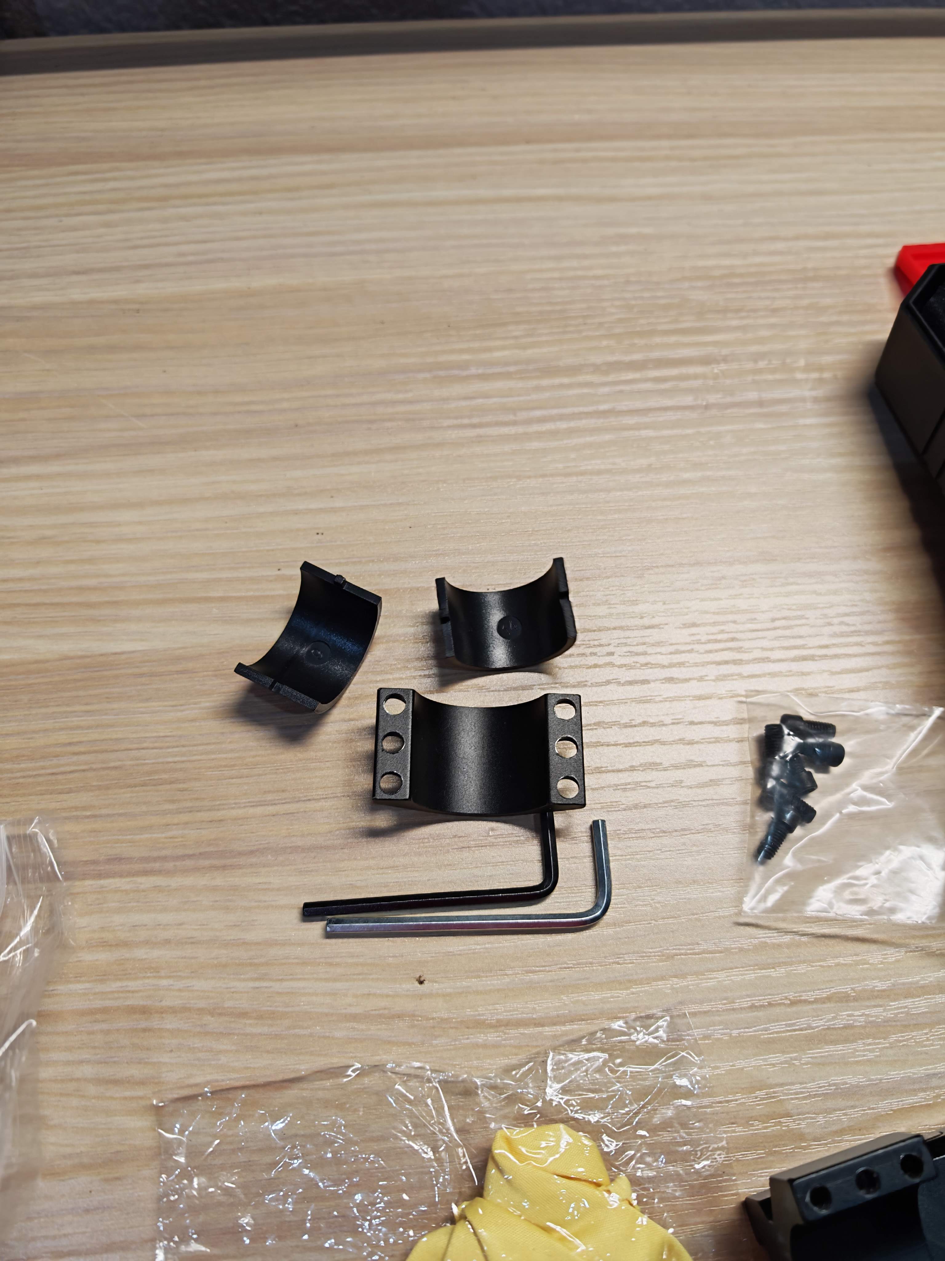 Holy Warrior Red Dot Aimpoint Comp M2 + ขาจับ 2 แบบ โค้งและตรงกล่องครบ มือสอง