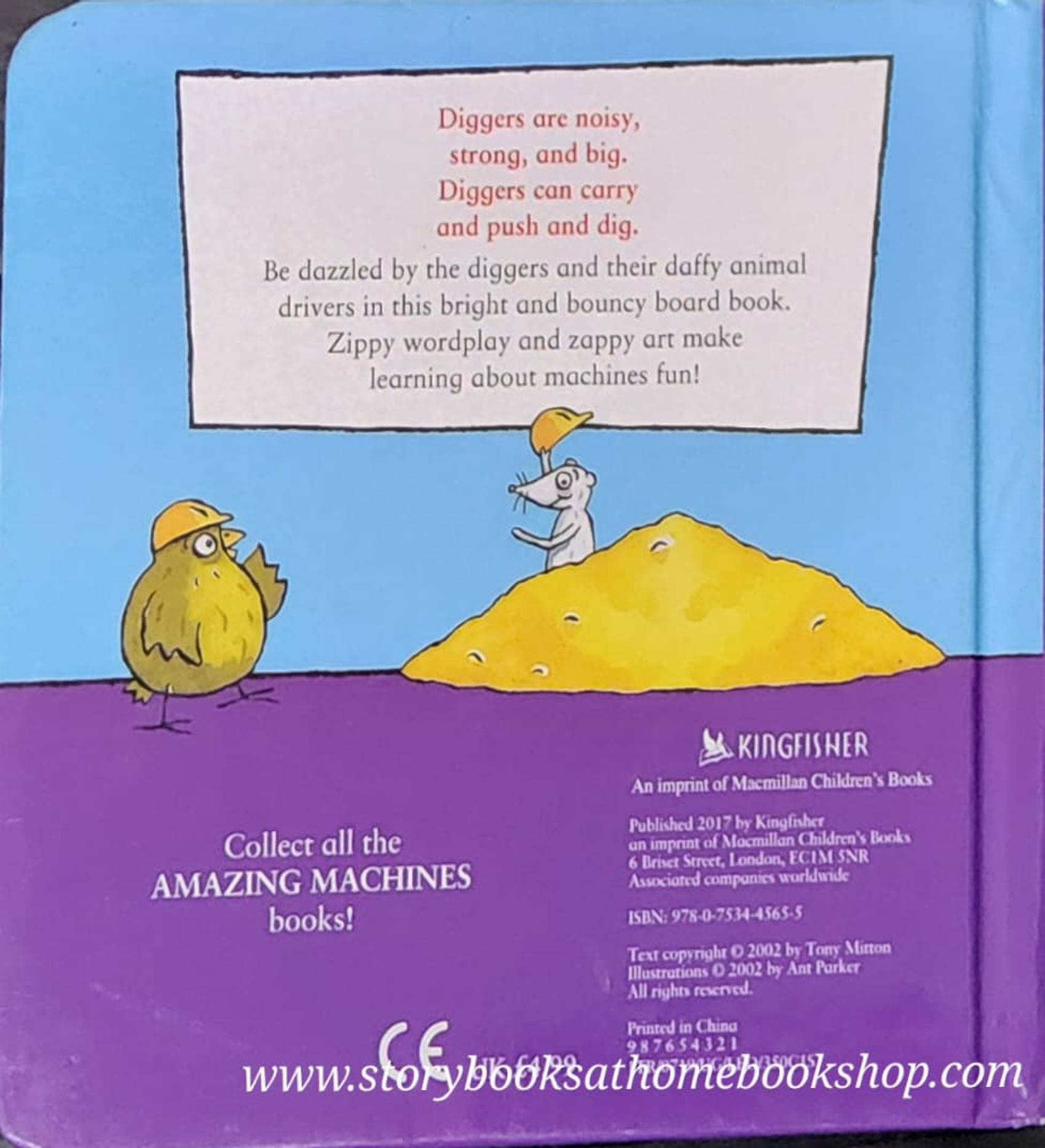 หนังสือนิทานปกแข็ง** 🍅🍓DAZZLING DIGGERS BY TONY MITTON AND ANT PARKER