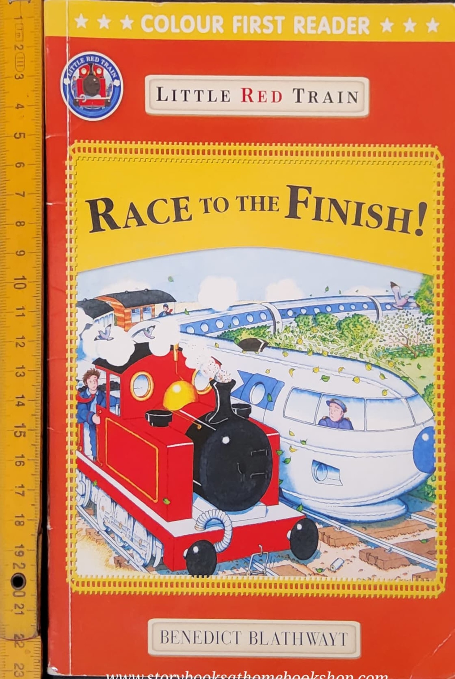 หนังสือนิทานปกอ่อน ** 🍅🍓LITTLE RED TRAIN RACE TO THE FINISH!
